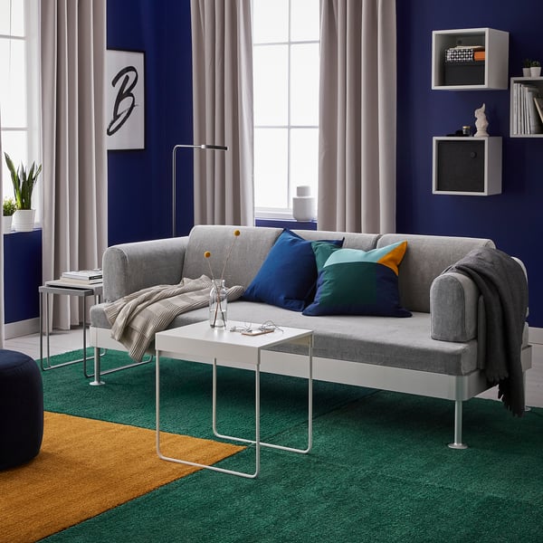 LANGSTED Tappeto, pelo corto - verde - IKEA