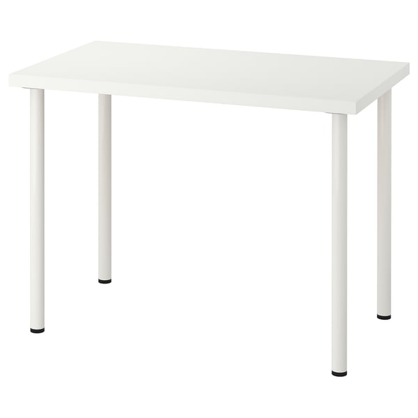 LINNMON / ADILS scrivania, bianco/grigio scuro, 100x60 cm - IKEA Italia