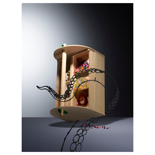 LUSTIGT Cassetta hobby - legno - IKEA