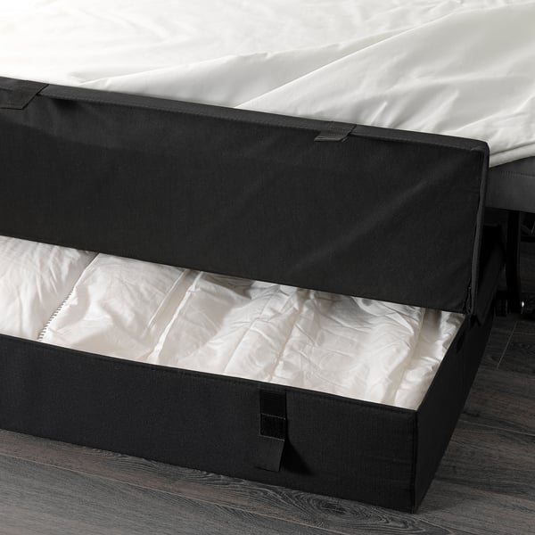 Sistema di apertura a slitta. LYCKSELE HÅVET Divano letto a 2 posti, Ransta bianco - IKEA IT