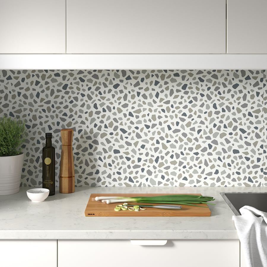 Pannello Posteriore Cucina In PVC - Personalizzabile, Facile Da Montare, Resistente Al Calore, Paraschizzi Moderno