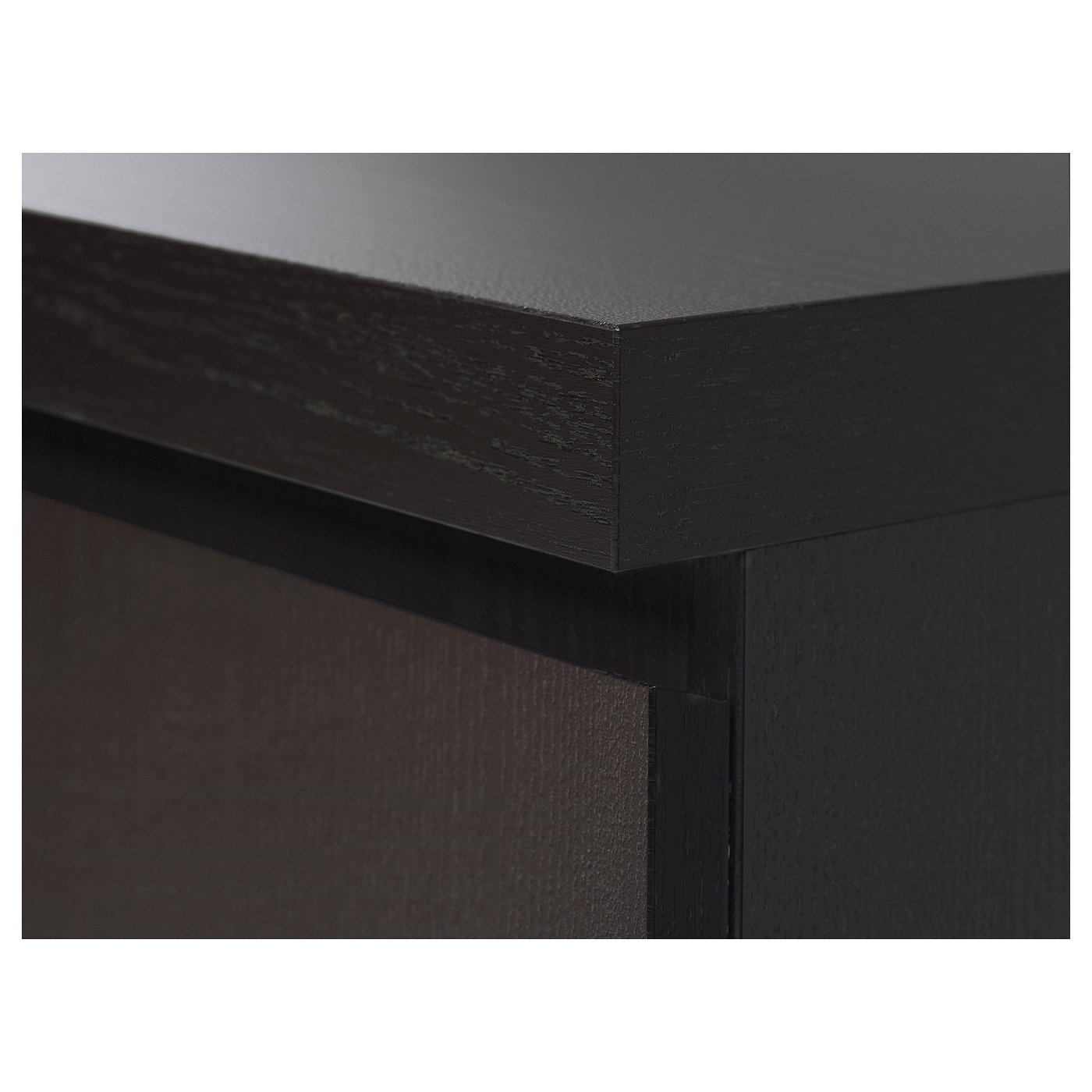 MALM Scrivania, marrone-nero, 140x65 cm - IKEA IT