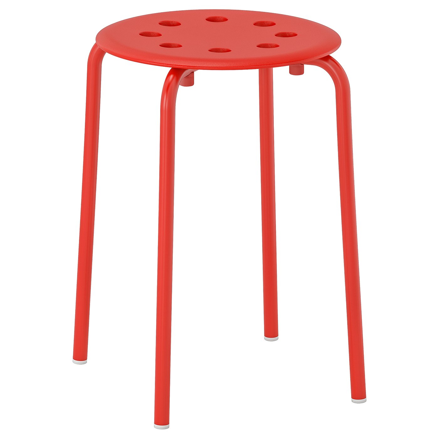 MARIUS Sgabello, rosso - IKEA IT
