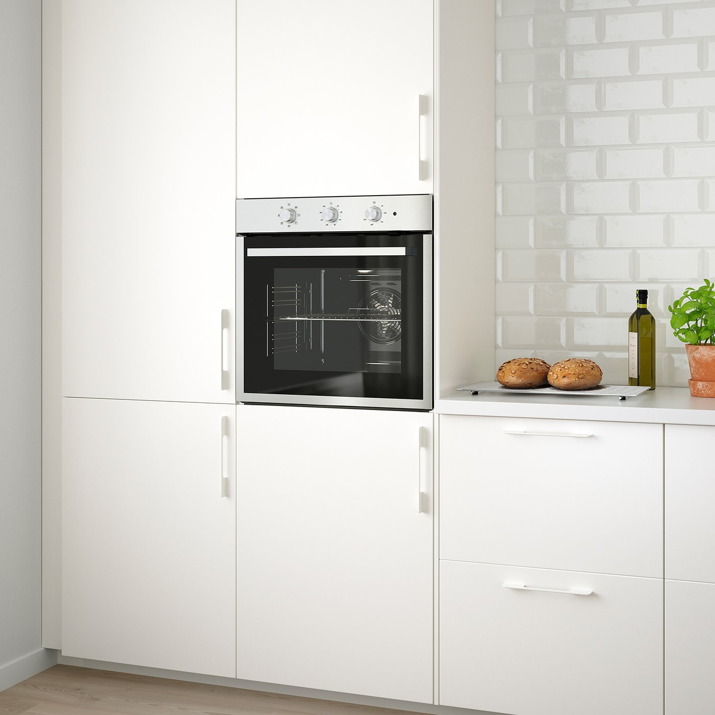 MATÄLSKARE Forno termoventilato, color acciaio inox - IKEA IT