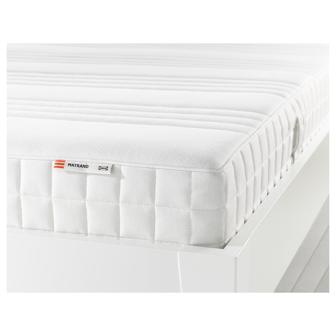 matrand materasso in memory foam rigido bianco 160x190 cm
