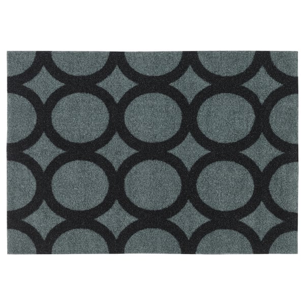 Mejls Zerbino A Cerchi Grigio Nero Ikea