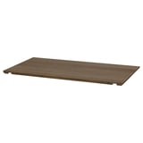 Piano tavolo allungabile in rovere IKEA MELLANSEL marrone.