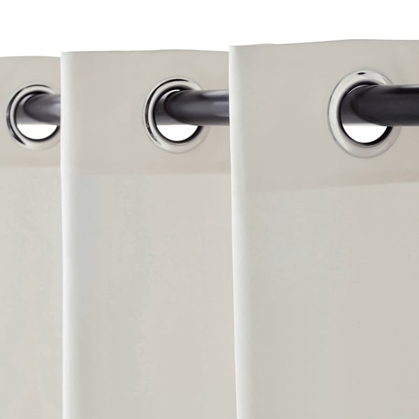Tende con occhielli bianchi per oscuramento e privacy