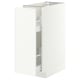 METOD / MAXIMERA Mobile base e accessori estraibili, bianco/Aspudden bianco opaco, 30x60 cm