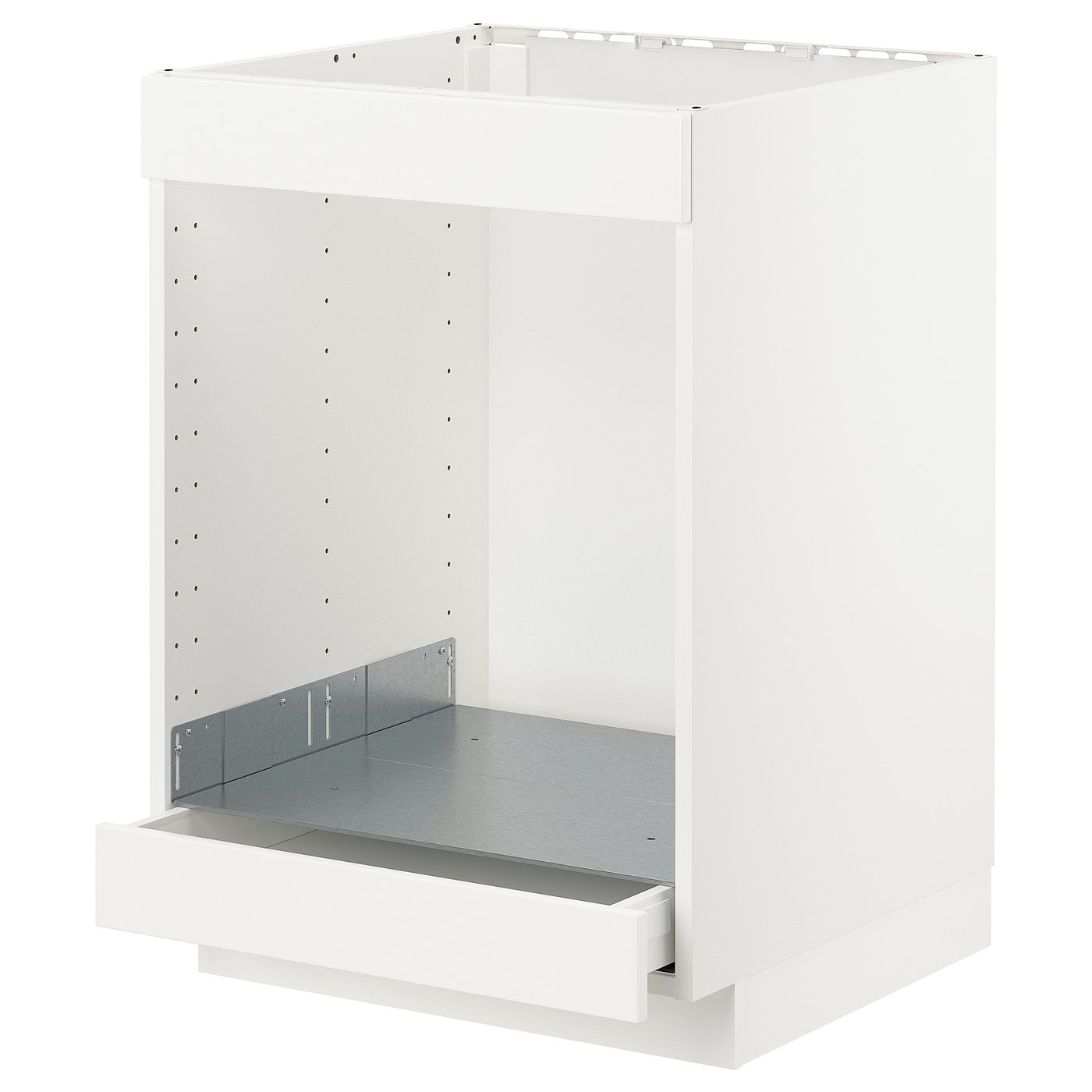 METOD / MAXIMERA Mobile piano cottura+forno/cassetto, bianco, Kungsbacka  bianco opaco, 60x60 cm - IKEA IT