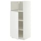 METOD Mobile alto elettrodomest incasso, bianco/Ringhult bianco, 60x60x140 cm