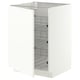 METOD Mobile base con cestelli scorrevoli, bianco/Aspudden bianco opaco, 60x60 cm
