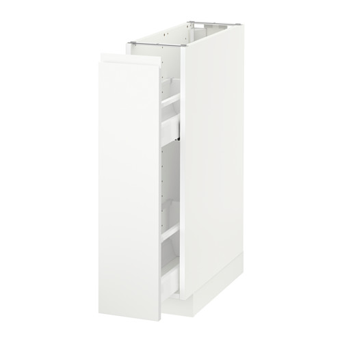 METOD Mobile base e accessori estraibili - bianco, Voxtorp ...