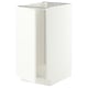 METOD Mobile lavello/raccolta differ., bianco/Aspudden bianco opaco, 40x60 cm