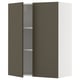 Mobile cucina METOD: testa di moro/beige, design moderno, due ante, forma rettangolare.