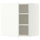 METOD Pensile con ripiani, bianco/Aspudden bianco opaco, 60x60 cm