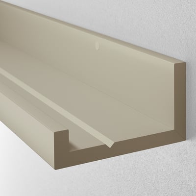 MOSSLANDA Mensola per quadri, grigio-beige, 55 cm