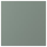 Anta quadrata NICKEBO grigio-verde, finitura opaca liscia, bordi dritti moderni.