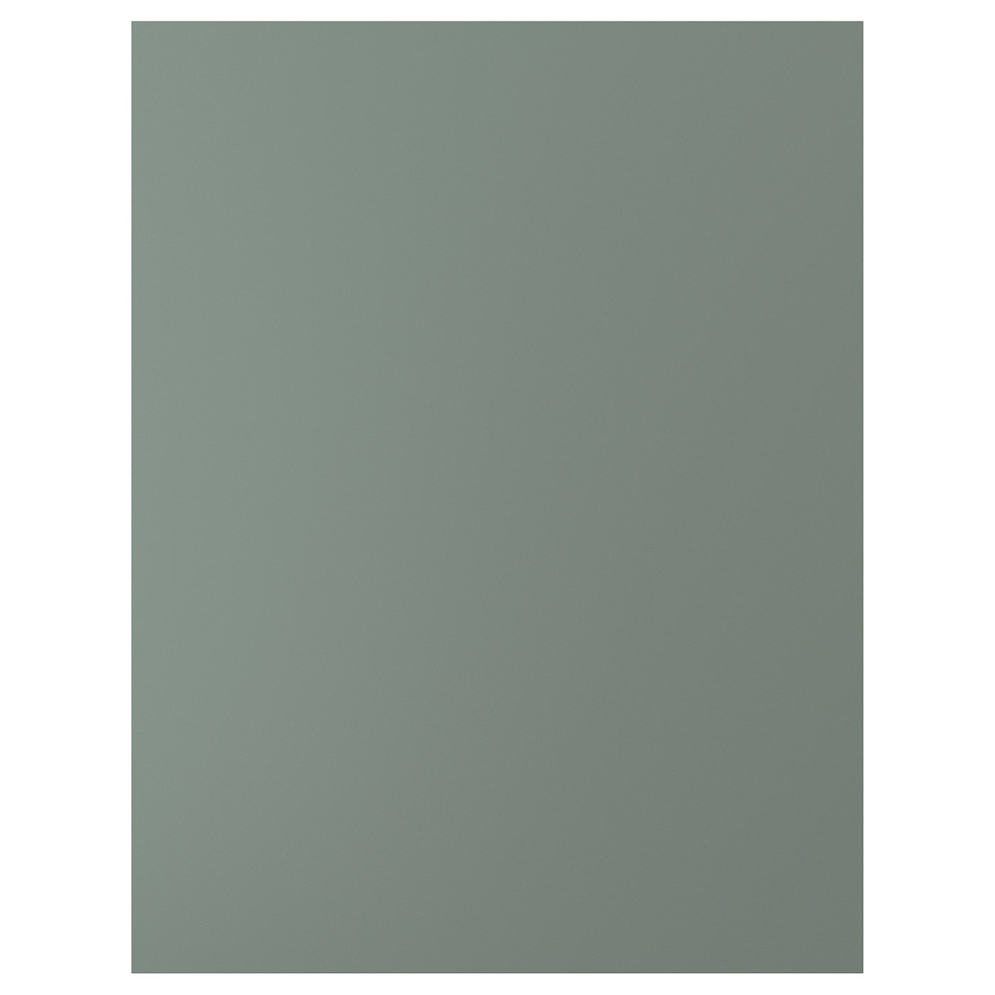 NICKEBO Rivestimento laterale - opaco grigio-verde 62x80 cm