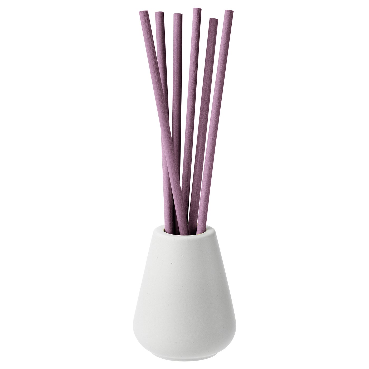 NJUTNING Vasetto e 6 bastoncini profumati - Lavanda, lilla ...