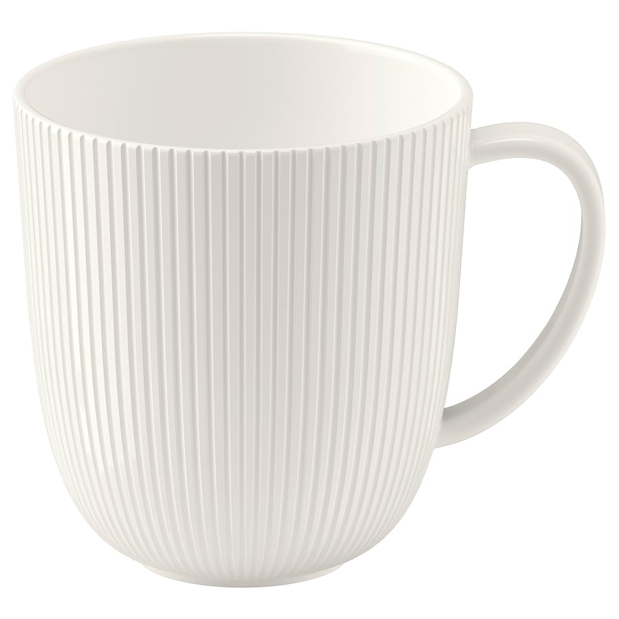 ASA Selection Tazza Surfing Tree – Fine Bone China 400 Ml – Bianca, Lavabile In Lavastoviglie E Microonde - 4