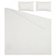 OFELIA VASS Set trapunta, bianco, 240x220/50x80 cm