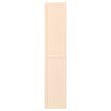Un'anta OXBERG in legno chiaro con un design a pannello rettangolare, perfetta da aggiungere a una libreria billy.