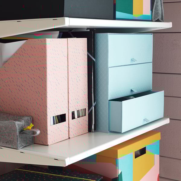 PALLRA Minicassettiera a 3 cassetti - azzurro - IKEA