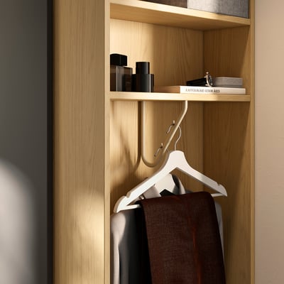 PAX Elemento supplementare terminale, effetto rovere, 20x58x236 cm