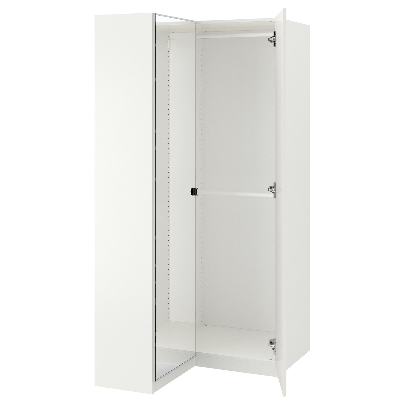 Pax Guardaroba Angolare Bianco Fardal Vikedal 111 88x201 Cm Ikea It