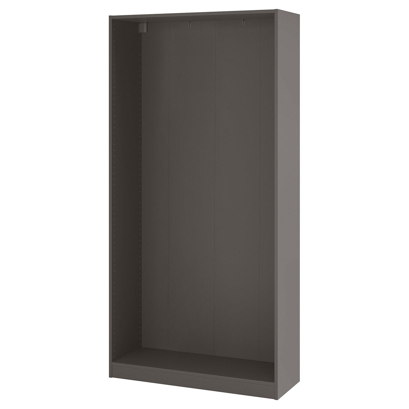 PAX Struttura per guardaroba - grigio scuro 100x35x201 cm