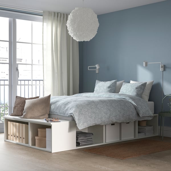 Platsa Letto In Tessuto Con Contenitore Ikea Letto Ikea Sommier