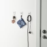Ikea SKOGHALL Gancio Autoadesivo Cromato - Pratico Appendino Per Pareti E Mobili