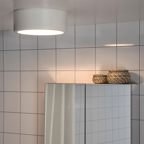RAKSTA Plafoniera a LED - bianco - IKEA IT