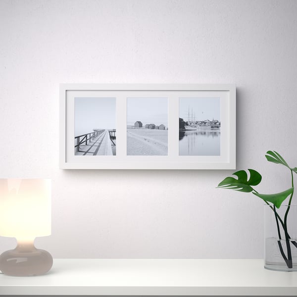 Ribba Cornice Bianco 50x23 Cm Ikea It