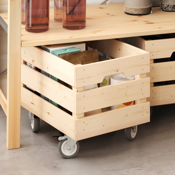 RILL Rotella orientabile con freno, grigio - IKEA