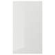 RINGHULT frontale mobile cucina grigio lucido.