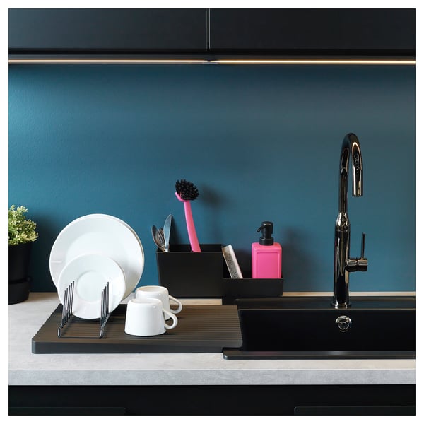 RINNIG Spazzolino per i piatti - rosa - IKEA