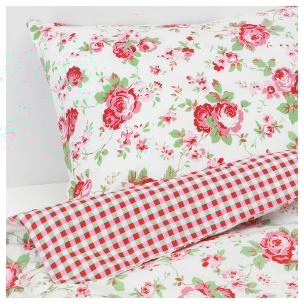 Rosali Copripiumino E 4 Federe Bianco 240x220 50x80 Cm Ikea It