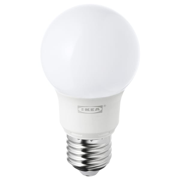 Ryet Lampadina Led E27 400 Lumen Globo Bianco Opalino Ikea It