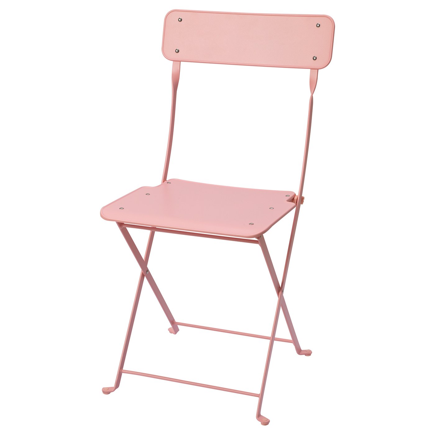 SALTHOLMEN Sedia da giardino, pieghevole, rosa - IKEA IT