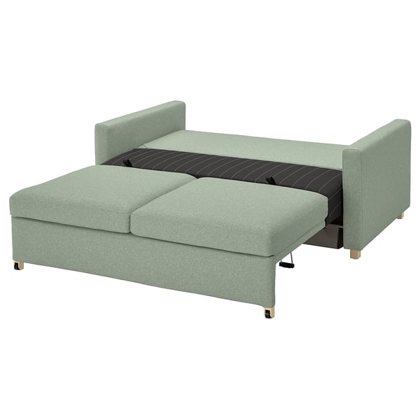 SALTSJÖBADEN Divano letto a 2 posti, Gunnared verde chiaro