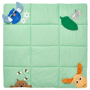 Akamas Tappeto Da Gioco Per Bambini A Tema Calcio – 50 X 82 Cm, Morbido E Antiscivolo, Lavabile, Perfetto Per Cameretta E Asilo