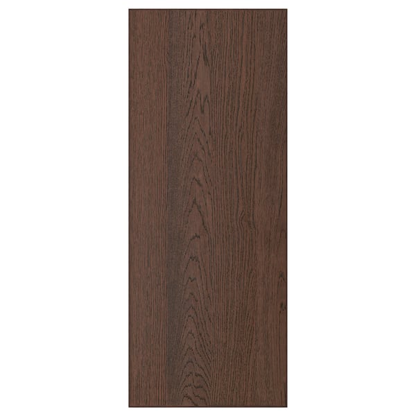 Un pannello verticale in legno marrone scuro con venature del legno visibili, probabilmente un'anta della serie SINARP.