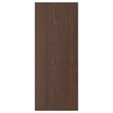 Un pannello verticale in legno marrone scuro con venature del legno visibili, probabilmente un'anta della serie SINARP.