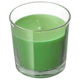 Ikea HEMSJO Candela A Blocchi Non Profumata: Confezione 4 Pezzi, Bianca, 8 Cm