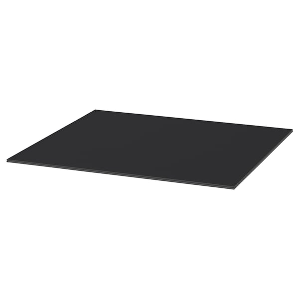 SJÄLLAND Piano tavolo - vetro, grigio scuro - IKEA