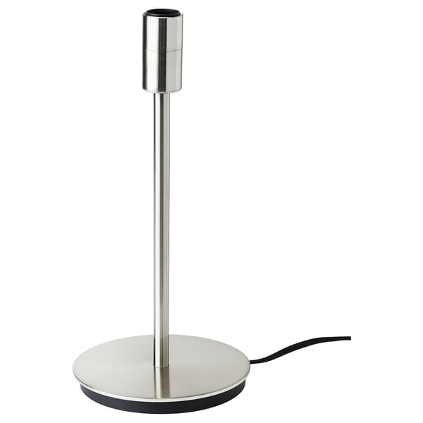 SKAFTET Base per lampada da tavolo, nichelato, 30 cm - IKEA Italia