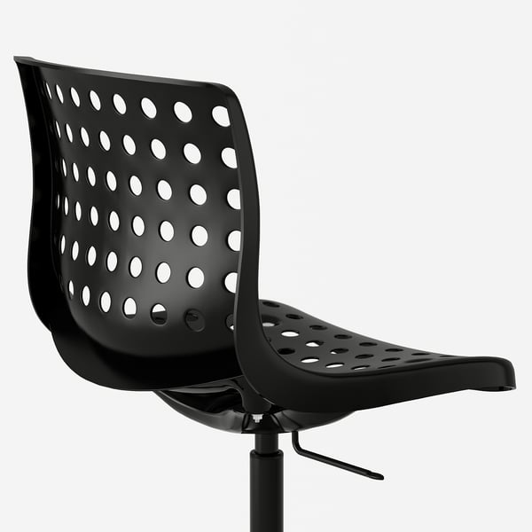 Skalberg Sporren Sedia Girevole Nero Ikea It