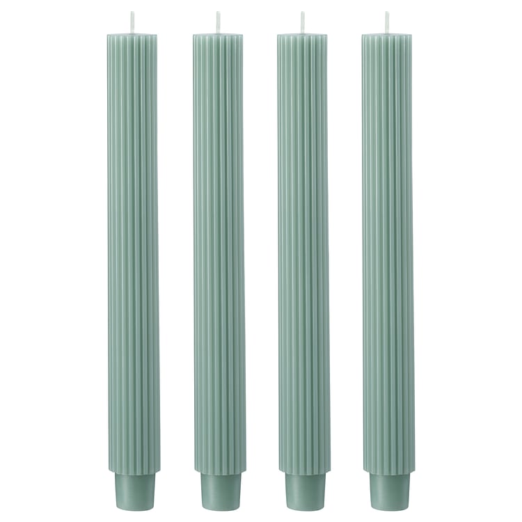 Candele Da Cena Shearer Black - Antigoccia E Senza Profumo - 25,4 Cm - 6 Pezzi - Prodotto In Scozia